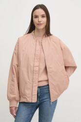 Calvin Klein Jeans bomber dzseki női, narancssárga, átmeneti, oversize, J20J224702 - narancssárga M