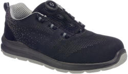 Portwest FT08 - Compositelite Wire Lace Biztonsági Trainer S1P - fekete/szürke (FT08BGY43)