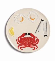 &k amsterdam tányér Platter de la mer crab - többszínű Univerzális méret