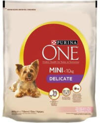 ONE Mini Sensitive Lazaccal száraz kutyaeledel 800g 119 - krizsopet