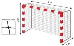 S-Sport Poartă de handbal 3x2 m S-SPORT ECONOMY (HB-100)