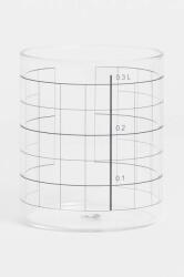 Tre Product pohár szett Double Lines 300 ml 4 db - áttetsző Univerzális méret