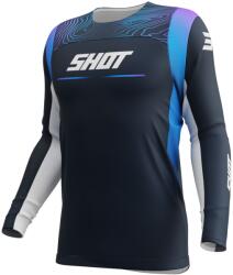 Shot Tricou motocross copii Shot Contact Apex albastru (SHOA06-12C1-DK1)