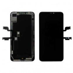 Apple iPhone XS Max, LCD kijelző érintőplexivel, (GX Oled), fekete
