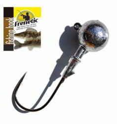 Frenetic Jig ezüst gumihalas twisteres jigfej 1 3g, 5db/csomag (02 FS8000103)