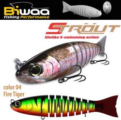 Biwaa Swimbait Strout 5.5" 14cm 29g 04 Fire Tiger (B000283)