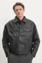 Calvin Klein Jeans rövid kabát férfi, fekete, átmeneti, oversize, J30J327030 - fekete L