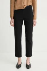 By Malene Birger nadrág VILEA. női, fekete, magas derekú testhezálló, Q70354003Z - fekete L