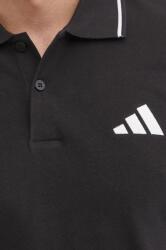 Adidas Памучна тениска с яка Essentials (JE6380)