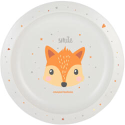Canpol babies műanyag lapostányér - róka