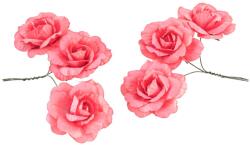 Chaks Papírrózsák - rózsaszín 6 db