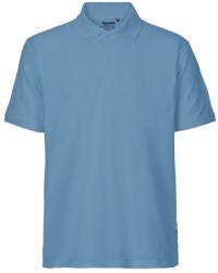 Neutral Tricou polo pentru bărbați din bumbac organic Fairtrade Clasic - Dusty indigo | S (NE-O20080-1000303719)