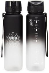 Ars Una BPA-mentes motivációs kulacs matt fekete-fehér színátmenetes 1000 ml Black&White (56574517)