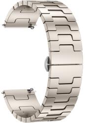 H-SHAPED Fém szíj a Huawei-hoz Watch GT 5 46mm / Watch GT 5 Pro 46mm STARLIGHT