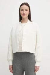 Calvin Klein Jeans rövid kabát női, bézs, átmeneti, oversize, J20J224970 - bézs L