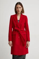 TWINSET gyapjúkabát piros, átmeneti, 242TT2202 - piros 34