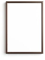  Fém barna keret plexi üveggel | különféle méretben (képkeret)