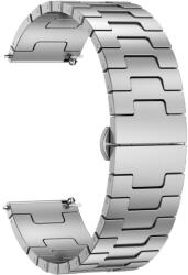 CLASSIC Fém szíj a Huawei-hoz Watch GT 5 46mm / Watch GT 5 Pro 46mm ezüst