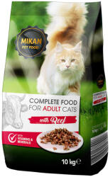Mikan Cat Adult marhás macskatáp (Marha) - 10 kg