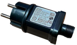  Led driver karácsonyi termékekhez. 7-8V, 0, 5A, 3, 6W. IP44 vízálló (LLKDRIVER7V)