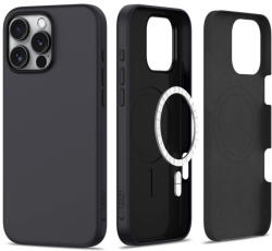 Tech-Protect Silicone MagSafe iPhone 16 Pro Case - tok, fekete