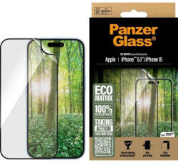 Panzer MATRIX Screen Protector iPhone 16 6.1" Ultra-Wide Fit 2869 edzett üvegfólia