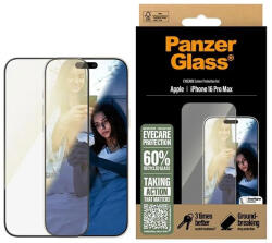 Panzer EyeCare Screen Protector iPhone 16 Pro Max 6.9" Ultra-Wide Fit 2868