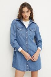 Tommy Hilfiger farmerruha mini, egyenes, DW0DW19853 - kék XL