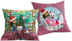 Halantex Gabi babaháza Cat-tastic Holiday Karácsony párna, díszpárna 40x40 cm (HAX615285) - kidsfashion
