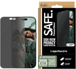 Panzer SAFE by PanzerGlass iPhone 16 Pro 6.3" Privacy Screen Protector Ultra-Wide Fit SAFEP95876