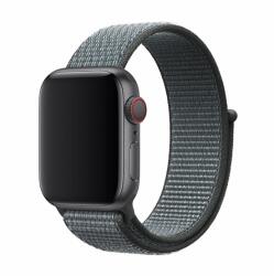 DEVIA DELUXE SPORT3 pótszíj (egyedi méret, állítható, textil) SÖTÉTSZÜRKE Apple Watch Series 1 42mm, Apple Watch Series 2 42mm, Apple Watch Series 3 42mm, Apple Watch Series 4 44mm, Apple Wat (DEC44S3318SG)