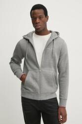 Tommy Hilfiger felső szürke, férfi, melange, kapucnis, MW0MW37687 - szürke XL