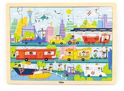 Viga Toys Fa puzzle Viga Transport