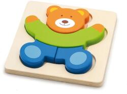 Viga Toys Fa képes kirakó puzzle Viga Maci