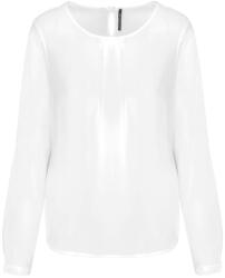 Kariban KA5003 női hosszú ujjú blúz - off white szín (ka5003owh-36)