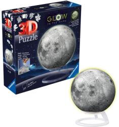 Ravensburger - Puzzle 3D luna lumineaza in intuneric 72 piese (RVS3D11586) - ejuniorul