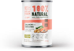 Fresh Farm Dog Fresh Farm Coarse pate with salmon, zucchini, sweet potatoe and herbs 400g