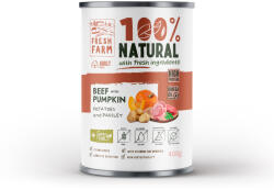 Fresh Farm Dog Fresh Farm Coarse pate with beef, pumpkin, potatoes and parsley 400g