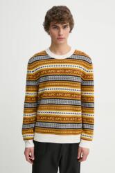 APC A. P. C. gyapjú pulóver pull malcom férfi, barna, WVBDS. H23372 - barna XL