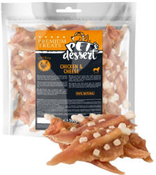 Pet's Dessert Recompense PET'S DESSERT CHICKEN CHEESE - 500 GR