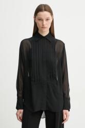 A. L. C A. L. C. selyem ing galléros, fekete, regular, 5TOPS01754 - fekete 32