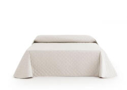 Somnart Cuvertura de pat velour, Somnart, 220x240 cm, crem (CUV.MAT.CRM.220X240.MF)