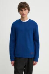 APC A. P. C. gyapjú pulóver pull edward férfi, sötétkék, WVBDK. H23059 - sötétkék L