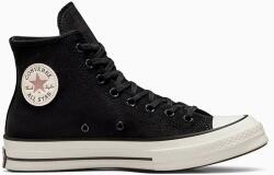 Converse tenisi din piele intoarsa Chuck 70 culoarea negru, A09474C 9BYH-OBU0GY_99X (A09474C)