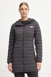 The North Face geaca de puf Belleview femei, culoarea negru, de iarna, NF0A7UK74H01 9BYH-KUD0Z7_99X (NF0A7UK74H01)