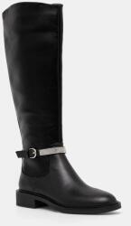 Steve Madden cizme Riggs femei, culoarea negru, cu toc plat, SM11003416 9BYH-OBD31H_99X (SM11003416.001)