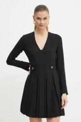 TWINSET rochie culoarea negru, mini, evazati, 242TT2171 9BYH-SUD111_99X (242TT2171)