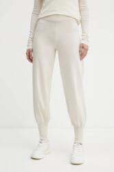 Weekend Max Mara pantaloni de trening de lână 9BYH-SPD1EB_01X (2425336023600)