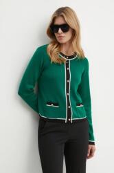 Luisa Spagnoli cardigan din lana MATERIALE culoarea verde, light, 58508 9BYH-SWD0I3_77X (58508)