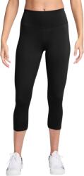 Nike Női kompressziós magas derekú 7/8-os leggings Nike W NK DF ONE HR CROP TIGHT W fekete FN3236-010 - S